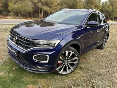 Usado VW T-Roc Sport 150 CV (110 kW) 2020 Azul SUV