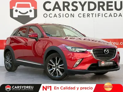Begagnad Mazda CX-3 Luxury 120 HK (88 kW) 2018 Röd SUV