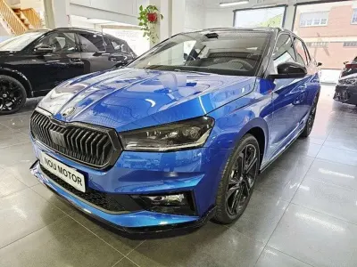 Nuevo Skoda Fabia 177 CV (130 kW) 2026 Azul Utilitario