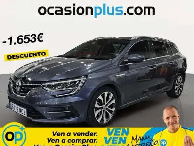 Usado Renault Mégane GrandTour Techno 140 CV (102 kW) 2022 Gris Familiar