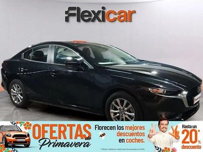 Usado Mazda 3 Prime-Line 140 CV (102 kW) 2025 Negro Berlina
