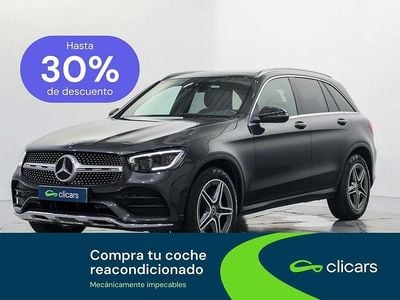 Usado Mercedes GLC300 245 CV (180 kW) 2021 Gris SUV