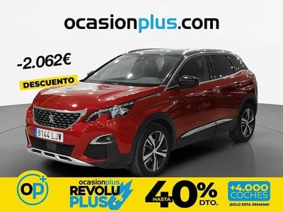 Usado Peugeot 3008 GT-line 130 CV (95 kW) 2020 Rojo SUV