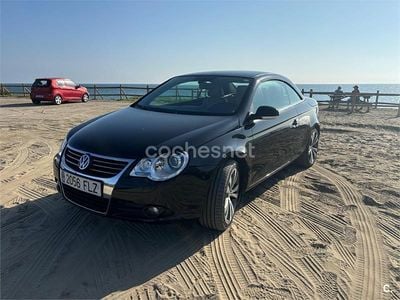 Usado VW Eos 250 CV (183 kW) 2007 Negro Descapotable