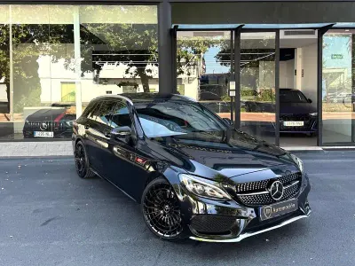 Usado Mercedes C450 AMG AMG 367 CV (269 kW) 2016 Negro Familiar