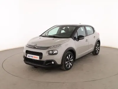 Usado Citroën C3 Feel 110 CV (80 kW) 2017 Gris Berlina