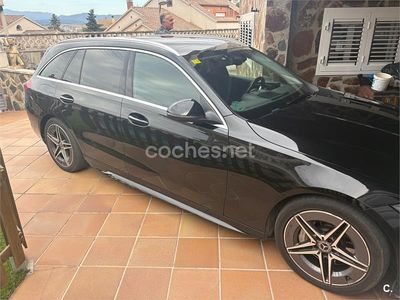 Negro Usado 2021 Mercedes C220 Familiar | 35.000 € (Caro)