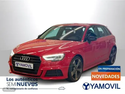 Usado Audi A3 150 CV (110 kW) 2018 Rojo Berlina