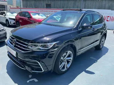 Usado VW Tiguan R-line 245 CV (180 kW) 2023 Negro SUV