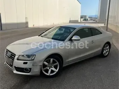 Usado Audi A5 190 CV (139 kW) 2007 Gris / plata Coupe