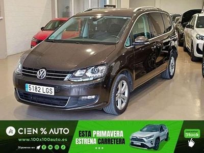 Usado VW Sharan Advance 150 CV (110 kW) 2020 Gris Monovolumen