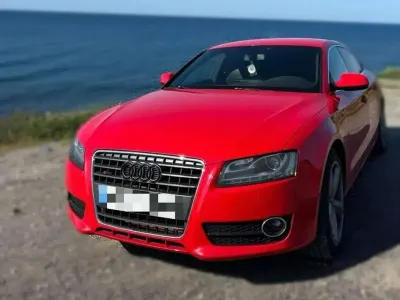 Usado Audi A5 Sportback Premium 160 CV (117 kW) 2011 Rojo Utilitario