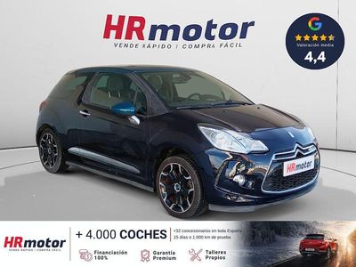 Usado DS Automobiles DS3 82 CV (60 kW) 2016 Azul Utilitario