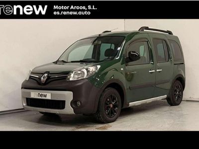 Usado Renault Kangoo SE 110 CV (80 kW) 2018 Verde Monovolumen