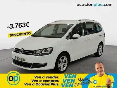 Begagnad VW Sharan Advance 150 HK (110 kW) 2021 Vit Minibuss