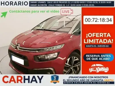 Usado Citroën C4 Business Class 131 CV (96 kW) 2021 Rojo Monovolumen