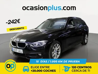 Käytetty BMW 320 190 HP (139 kW) 2016 Musta Farmari