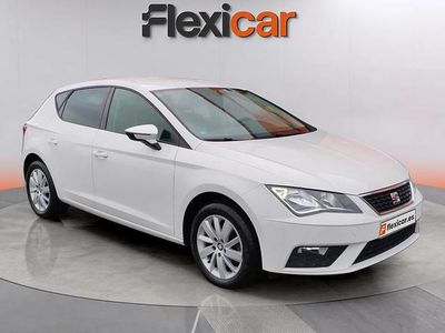 Usado Seat Leon Style 115 CV (84 kW) 2019 Blanco Berlina