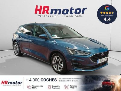 Usado Ford Focus Trend 120 CV (88 kW) 2022 Azul Berlina