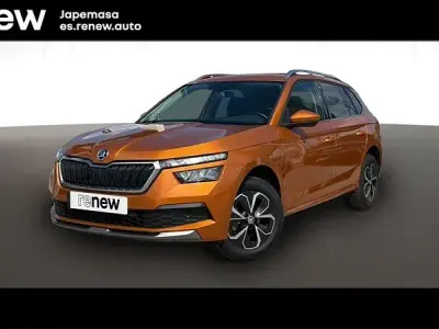 Usado Skoda Kamiq Ambition 110 CV (80 kW) 2022 Naranja SUV