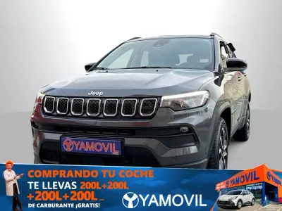 Usado Jeep Compass Limited 150 CV (110 kW) 2021 Gris / plata SUV