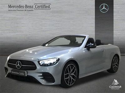 Gris Usado 2023 Mercedes E220 Descapotable | 54.900 € (Precio justo)