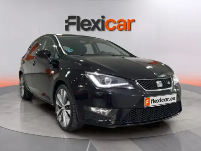 Usado Seat Ibiza FR 110 CV (80 kW) 2017 Negro Berlina
