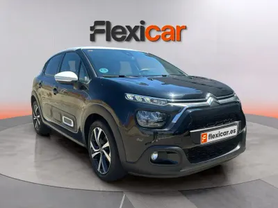 Usado Citroën C3 Feel 110 CV (80 kW) 2021 Negro Utilitario