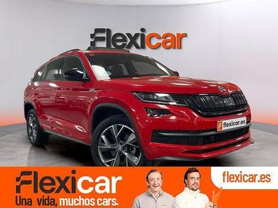 Usado Skoda Kodiaq Ambition 150 CV (110 kW) 2021 Rojo SUV