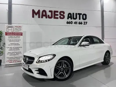 Usado Mercedes C200 160 CV (117 kW) 2020 Blanco Berlina