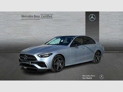 Usado Mercedes C300e 313 CV (230 kW) 2025 Plateado Berlina