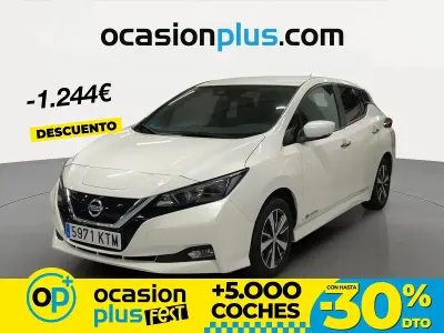 Usado Nissan Leaf Acenta 110 kW (150 CV) 2019 Blanco Utilitario