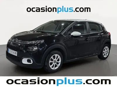Usado Citroën C3 Feel 82 CV (60 kW) 2019 Negro Utilitario