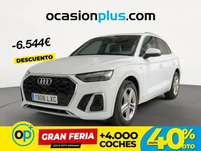 Usado Audi Q5 S-Line 163 CV (119 kW) 2022 Blanco SUV