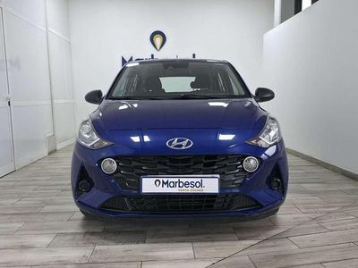 Usado Hyundai i10 67 CV (49 kW) 2021 Azul Utilitario