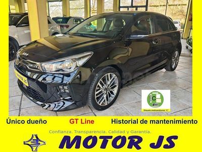 Usado Kia Rio GT-Line 84 CV (61 kW) 2022 Negro Berlina