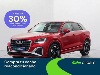 Usado Audi Q2 S-Line 116 CV (85 kW) 2022 Rojo SUV