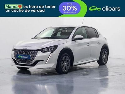 Begagnad Peugeot e-208 Allure 100 kW (136 HK) 2021 Vit Halvkombi