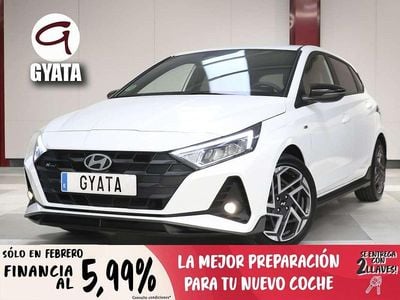 Usado Hyundai i20 N Line 80 CV (58 kW) 2025 Blanco Utilitario