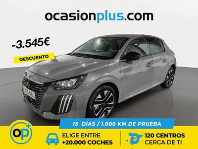 Usado Peugeot 208 Allure 100 CV (73 kW) 2025 Gris Utilitario