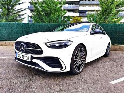 Usado Mercedes C220 199 CV (146 kW) 2022 Blanco Berlina