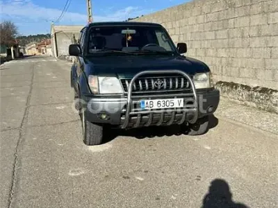 Begagnad Toyota Land Cruiser 163 HK (119 kW) 2003 Grön SUV