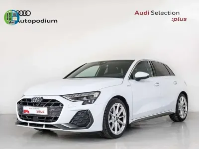 Usado Audi A3 Sportback S-Line 150 CV (110 kW) 2025 Blanco Utilitario