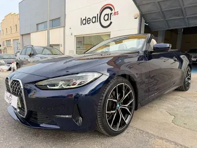 Usado BMW 420 Comfort Edition 184 CV (135 kW) 2021 Azul Descapotable