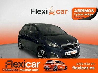 Usado Peugeot 108 Allure 82 CV (60 kW) 2016 Azul Utilitario