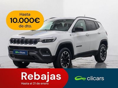Blanco Usado 2024 Jeep Compass Trailhawk SUV | 27.990 € (Precio justo)