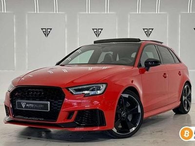 Usado Audi RS3 Sportback 400 CV (294 kW) 2017 Rojo Utilitario