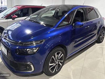 Usado Citroën C4 Picasso PureTech 130 CV (95 kW) 2016 Azul Monovolumen