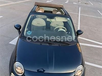 Usado Fiat 500C Dolcevita 70 CV (51 kW) 2020 Azul Descapotable