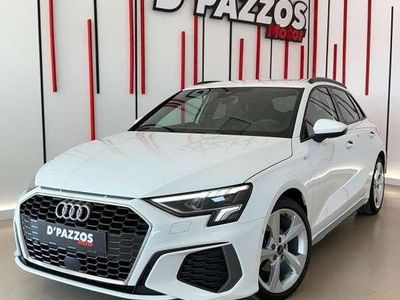 Usado Audi A3 Sportback S-Line 150 CV (110 kW) 2023 Blanco Utilitario